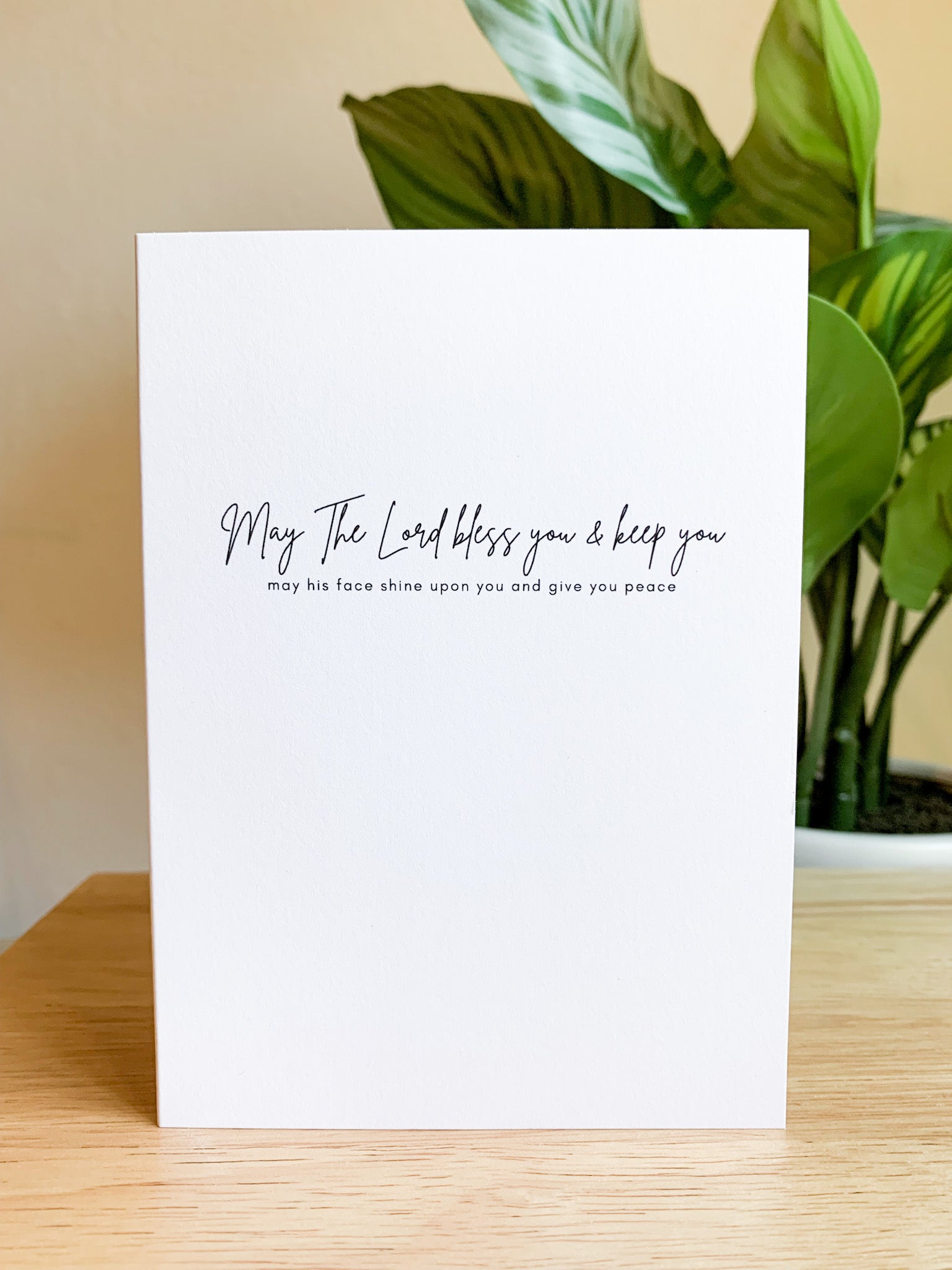 May The Lord Bless You | Card