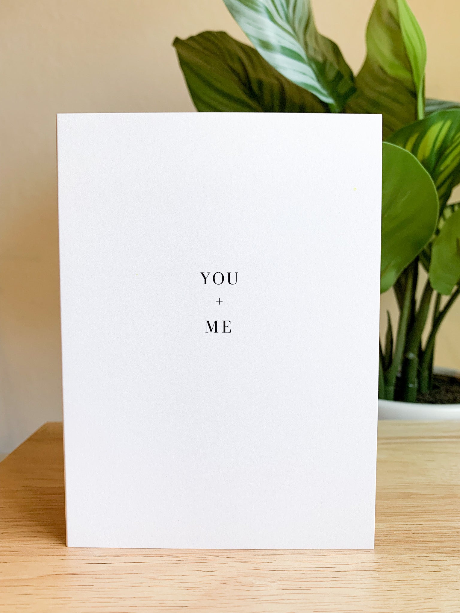 You + Me | Card