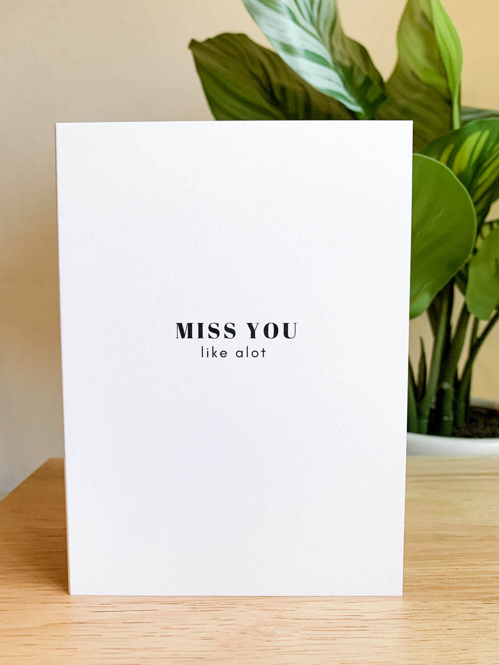 Miss You | Card