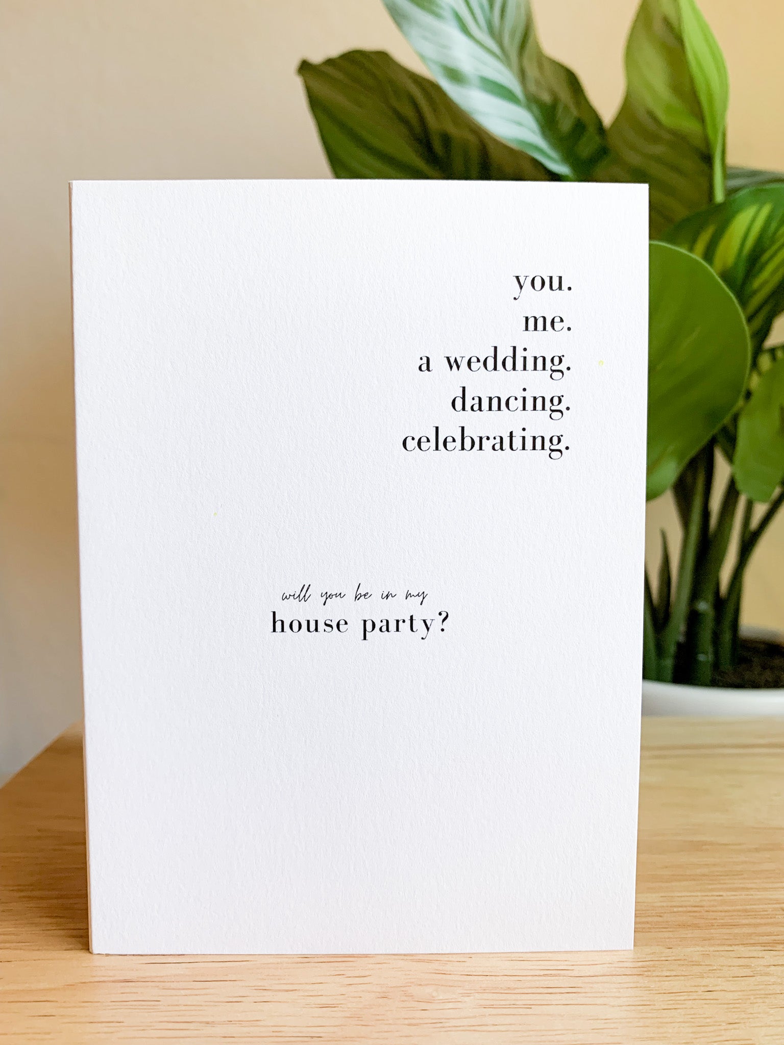 House Party | Card